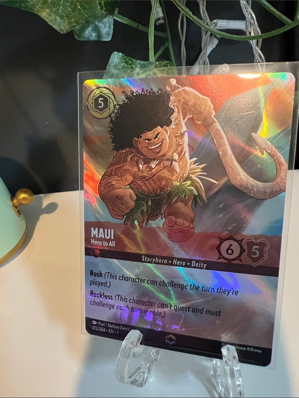Disney Lorcana Maui Hero to all - First Chapter